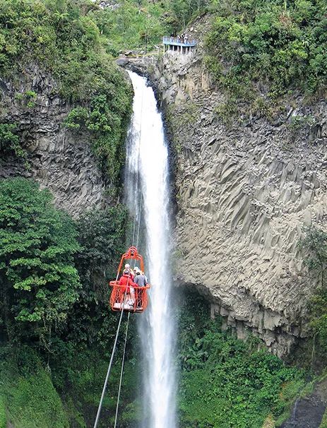 Cable car Baños Ecuador